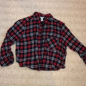 Cropped Flannel
